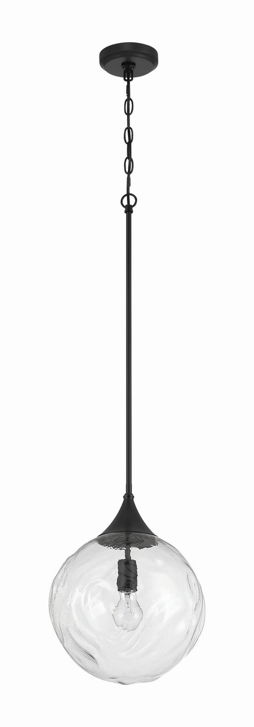 Craftmade - 61292-FB - One Light Pendant - Reflection - Flat Black