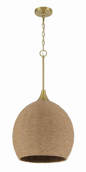 Craftmade - 61391-SB - One Light Pendant - Keira - Satin Brass