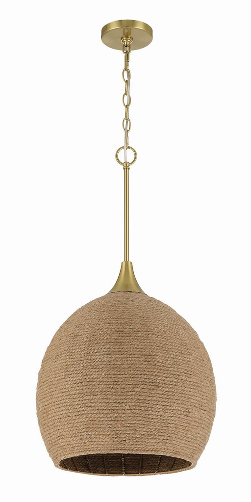 Craftmade - 61391-SB - One Light Pendant - Keira - Satin Brass