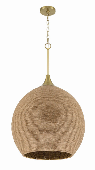 Craftmade - 61393-SB - Three Light Pendant - Keira - Satin Brass