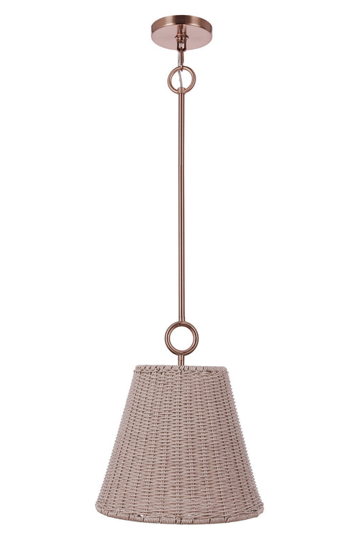 Craftmade - 61891W-CPZ - One Light Pendant - Kirsten - Premium Bronze