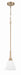Craftmade - 62391-CPZ - One Light Pendant - Pleated II - Premium Bronze