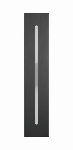 Profiled LED Outdoor Wall Lantern Textured Black