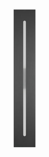 Profiled LED Outdoor Wall Lantern Textured Black