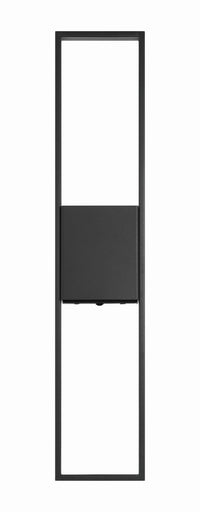 Contact LED Outdoor Wall Lantern Textured Black