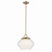Kichler - 52783CPZ - One Light Pendant - Nella - Champagne Bronze