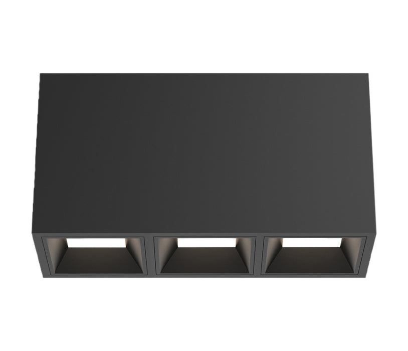 Eurofase - BVOS301PNPNPN1530 - LED Flushmount - Bravo - Black
