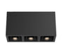 Eurofase - BVOS301SGSGG1527WCL - LED Flushmount - Bravo - Black
