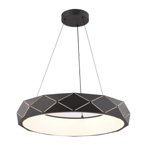 Vaxcel - H0330 - LED Chandelier - Carmen - Textured Black