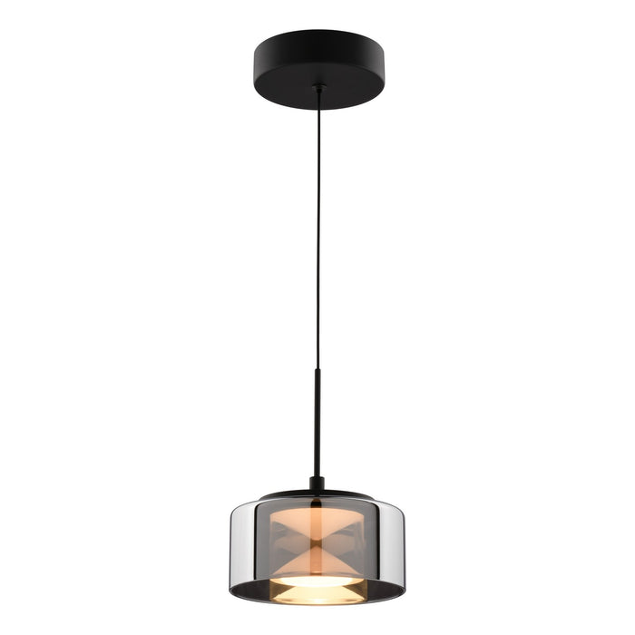 Vaxcel - P0462 - LED Mini Pendant - Whitney - Textured Black