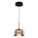 Vaxcel - P0462 - LED Mini Pendant - Whitney - Textured Black