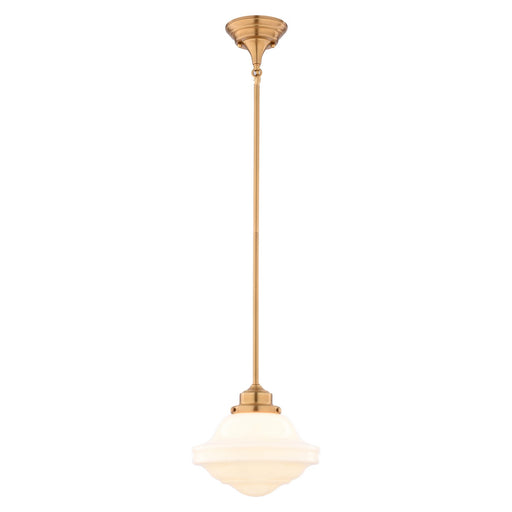 Vaxcel - P0464 - One Light Pendant - Huntley - Natural Brass