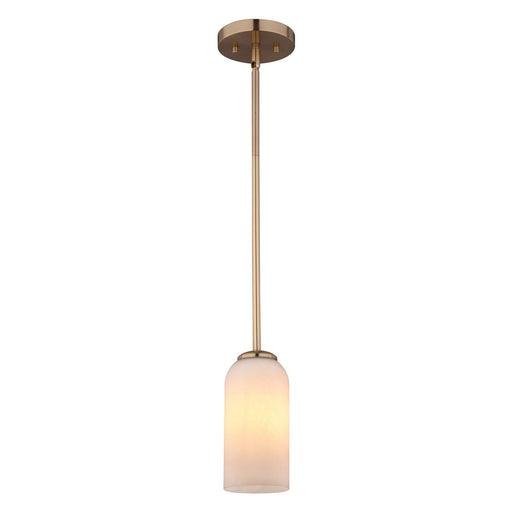 Vaxcel - P0478 - One Light Mini Pendant - Shelby - Champagne Gold