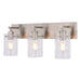 Vaxcel - W0568 - Three Light Vanity - Northfield - Satin Nickel
