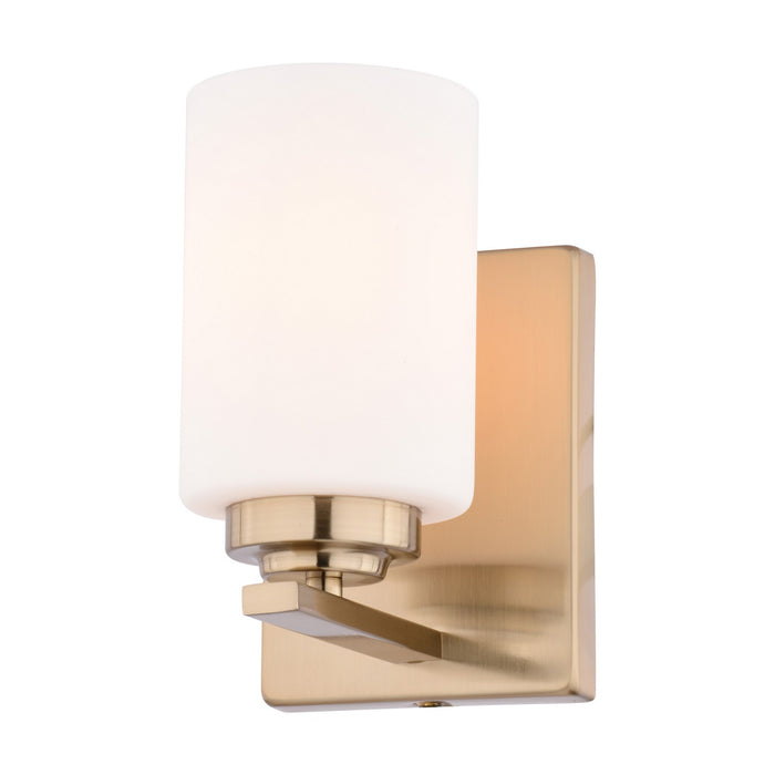 Vaxcel - W0570 - One Light Vanity - Park Ridge - Champagne Gold