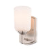 Vaxcel - W0574 - One Light Vanity - Laurelhurst - Satin Nickel