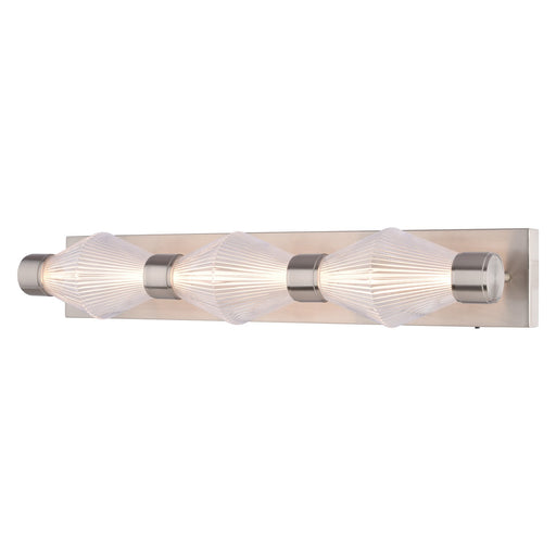 Vaxcel - W0587 - LED Vanity - Fairmont - Satin Nickel