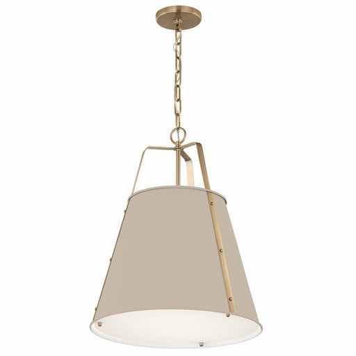 Kichler - 52711GRG - Two Light Pendant - Etcher - Greige