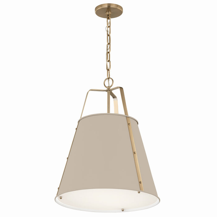 Kichler - 52711GRG - Two Light Pendant - Etcher - Greige