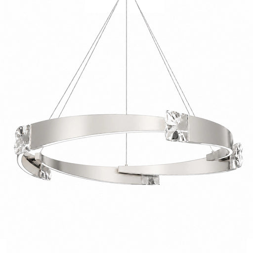 Arcus LED Chandelier Polished Nickel