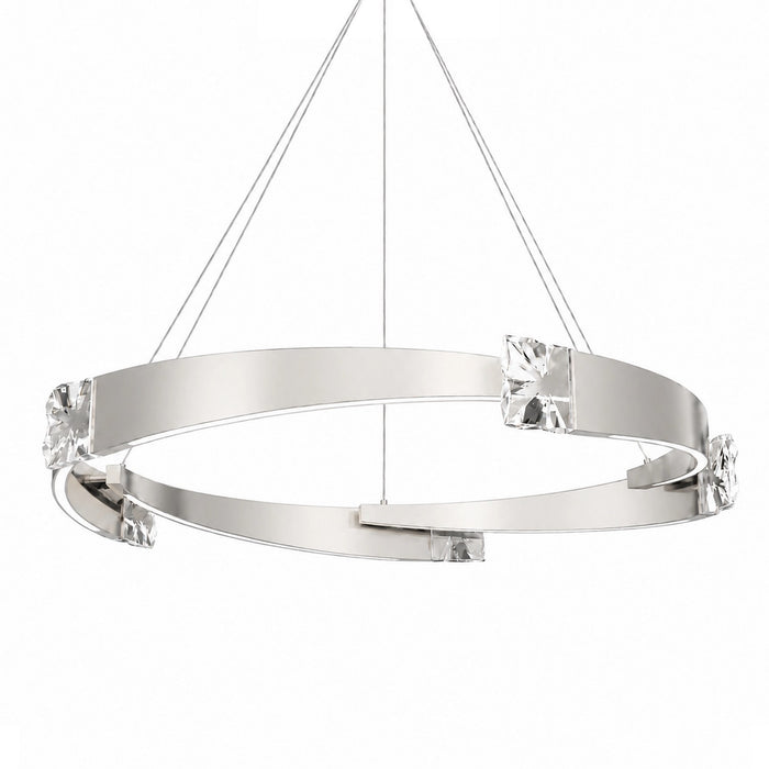 Zeev Lighting - CD11626-LED-5-48-PN - LED Chandelier - Arcus - Polished Nickel