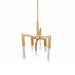 Zeev Lighting - CD12001-LED-5-24-AGB - LED Chandelier - Valenza - Aged Brass