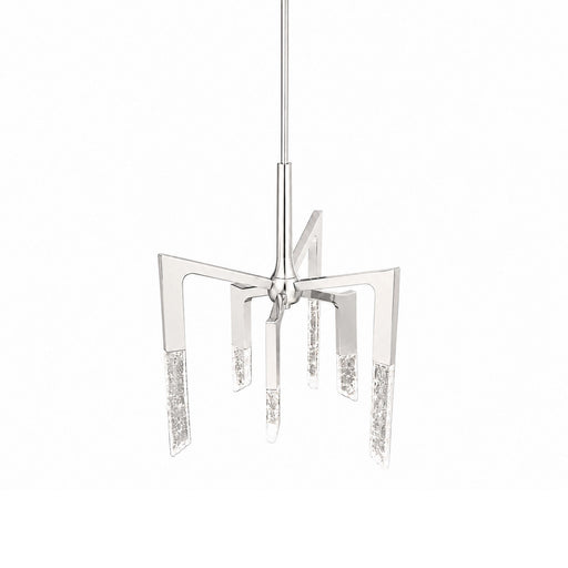 Valenza LED Chandelier Polished Nickel