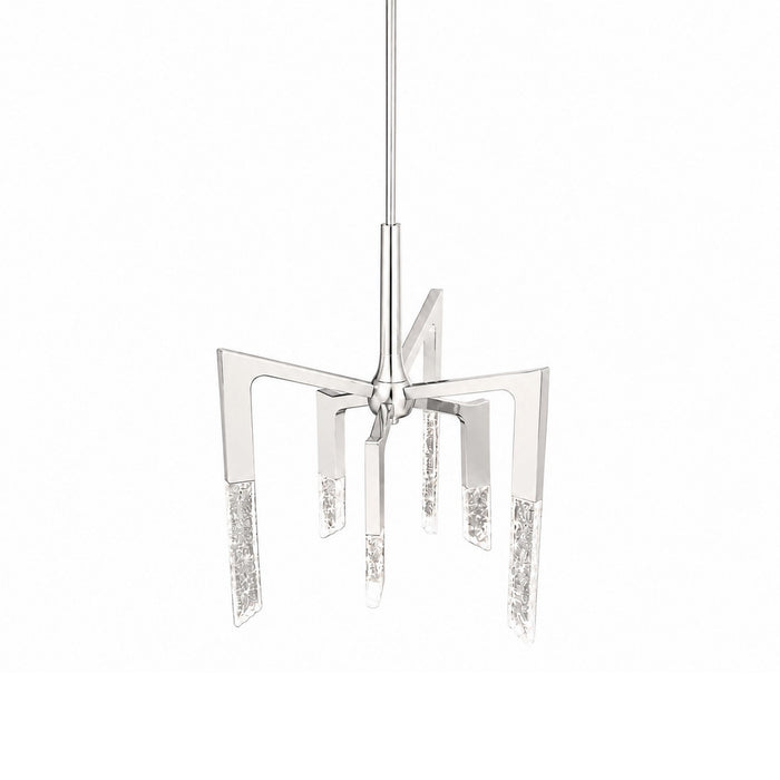Zeev Lighting - CD12002-LED-5-24-PN - LED Chandelier - Valenza - Polished Nickel