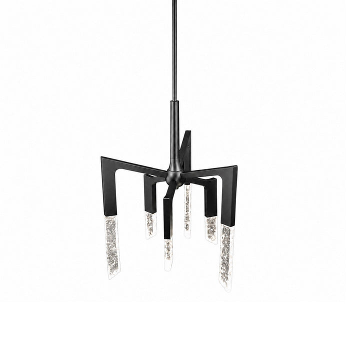 Zeev Lighting - CD12003-LED-5-24-SBB - LED Chandelier - Valenza - Satin Brushed Black