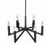 Zeev Lighting - CD12006-LED-9-36-SBB - LED Chandelier - Valenza - Satin Brushed Black