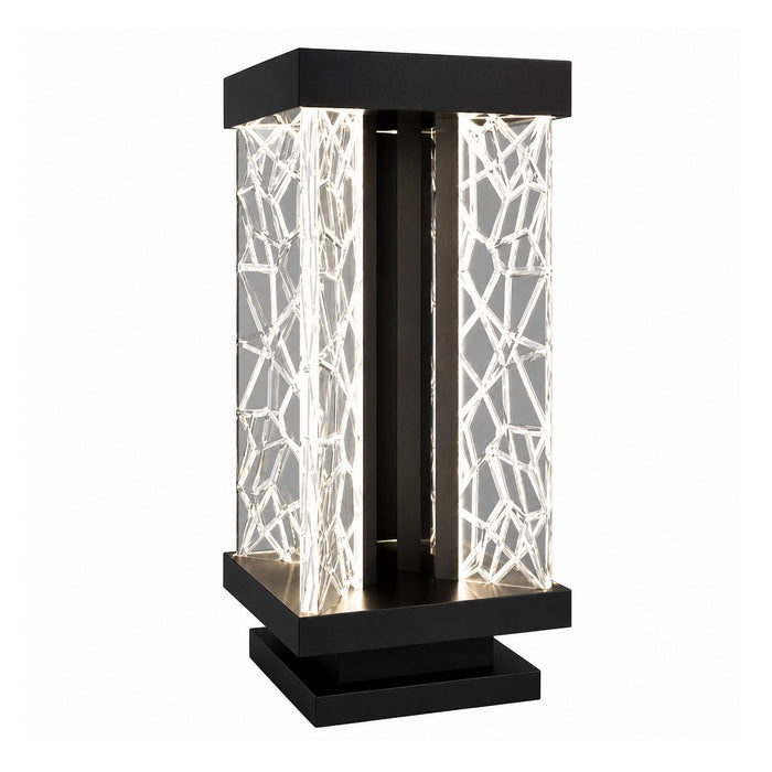 Zeev Lighting - EBP11527-LED-MBK - LED Bollard Post Mount - Lucus - Matte Black