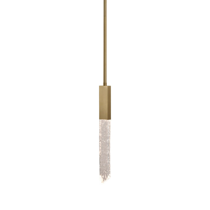 Zeev Lighting - MP12010-LED-AGB - LED Mini-Pendant - Valenza - Aged Brass