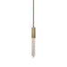 Zeev Lighting - MP12010-LED-AGB - LED Mini-Pendant - Valenza - Aged Brass
