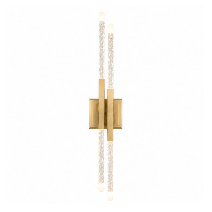 Zeev Lighting - WS12019-LED-2-LHF-AGB - LED Wall Sconce - Valenza - Aged Brass