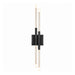 Zeev Lighting - WS12021-LED-2-LHF-SBB - LED Wall Sconce - Valenza - Satin Brushed Black