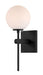 Millennium - 215101-MB - One Light Wall Sconce - Coretta - Matte Black
