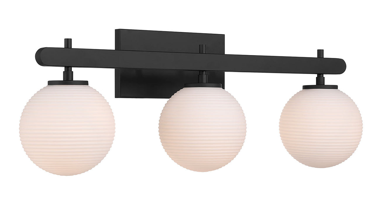 Millennium - 215103-MB - Three Light Vanity - Coretta - Matte Black