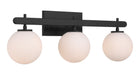 Millennium - 215103-MB - Three Light Vanity - Coretta - Matte Black