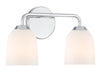 Millennium - 22302-CH - Two Light Vanity - Norah - Chrome