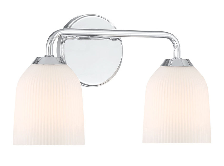 Millennium - 22302-CH - Two Light Vanity - Norah - Chrome