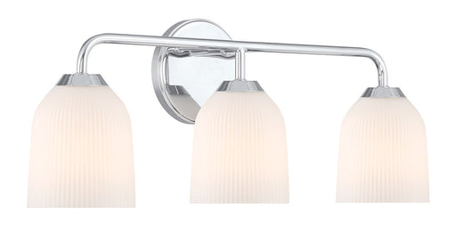 Norah Three Light Vanity Chrome