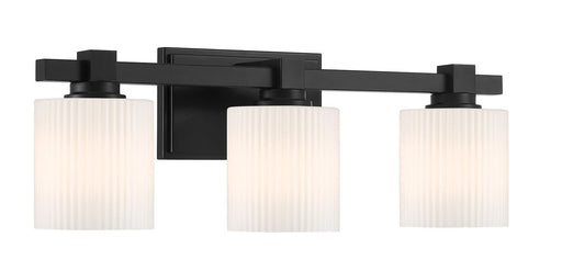 Millennium - 23103-MB - Three Light Vanity - Abelson - Matte Black