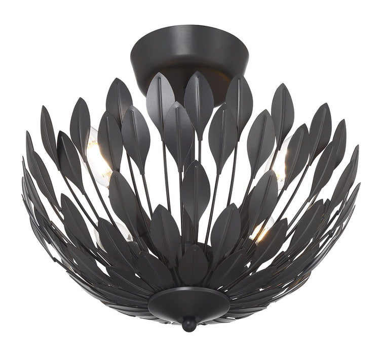 Millennium - 28304-MB - Four Light Semi-Flush Mount - Merylmint - Matte Black