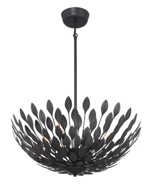 Millennium - 28306-MB - Six Light Pendant - Merylmint - Matte Black
