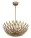 Millennium - 28306-PAB - Six Light Pendant - Merylmint - Painted Aged Brass