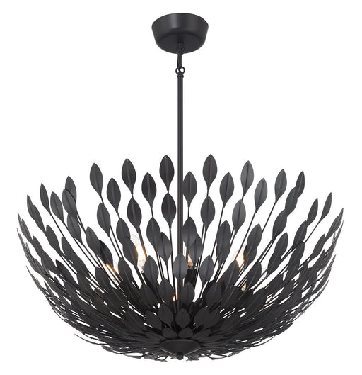 Millennium - 28308-MB - Eight Light Pendant - Merylmint - Matte Black