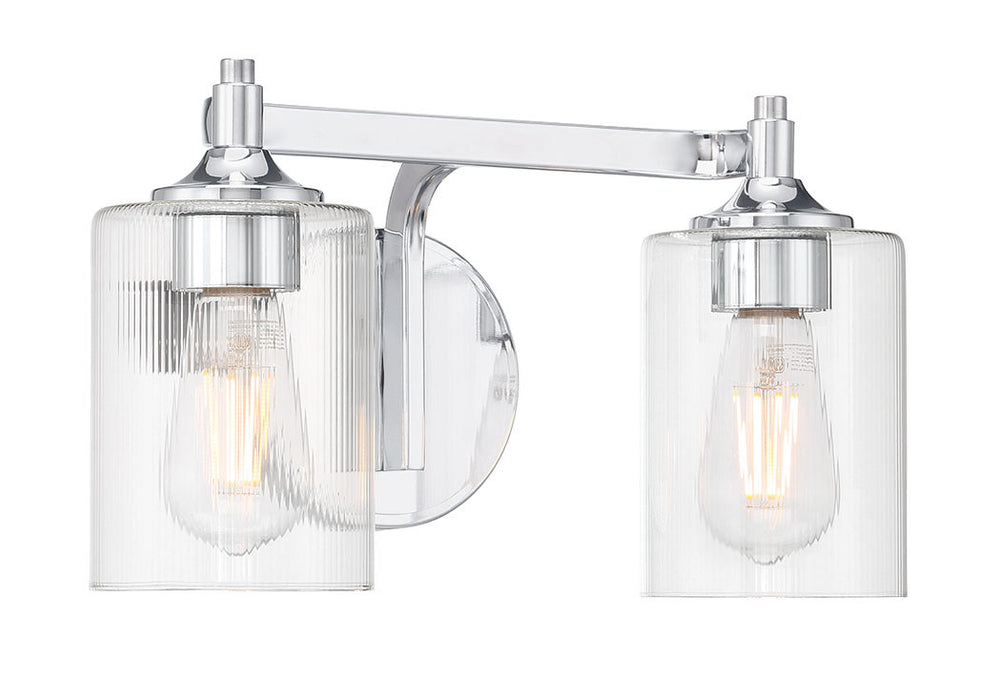 Millennium - 28702-CH - Two Light Vanity - Ryehouse - Chrome