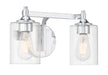 Millennium - 28702-CH - Two Light Vanity - Ryehouse - Chrome