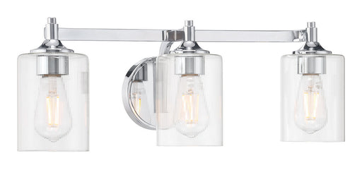 Ryehouse Three Light Vanity Chrome