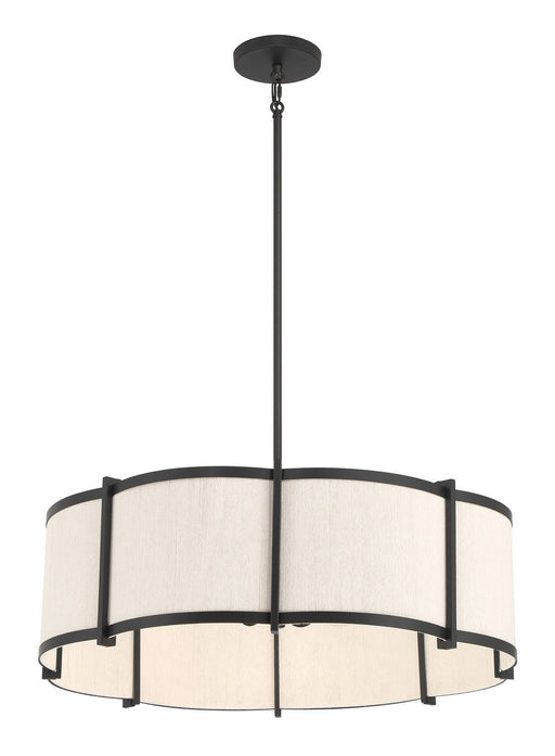 Millennium - 28804-MB - Four Light Pendant - Marlbeck - Matte Black